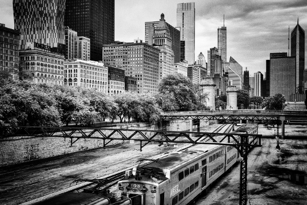 Metra Rail, Downtown, 2013