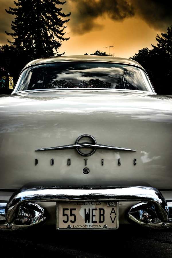 Tinley Park Cruise Night,1955 Pontiac 