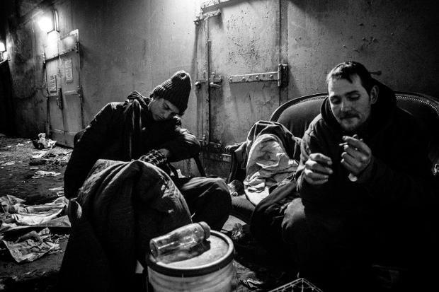 Heroin shooting gallery - Chicago Heroin