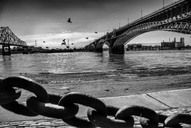 St. Louis Street Photography - Eads Bridge, St. Louis