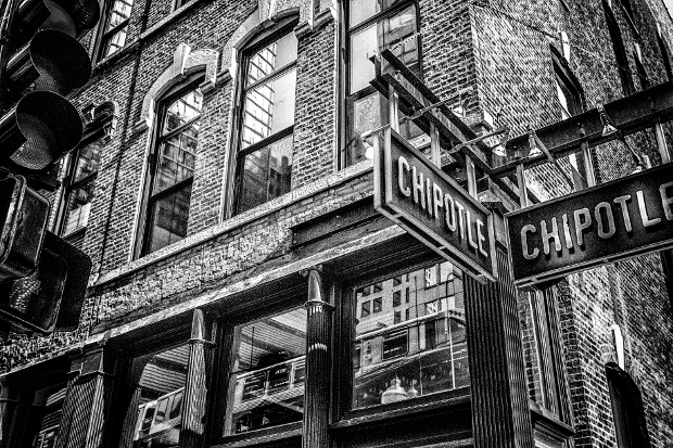 Chicago Street Photography - Lake Street Reflections