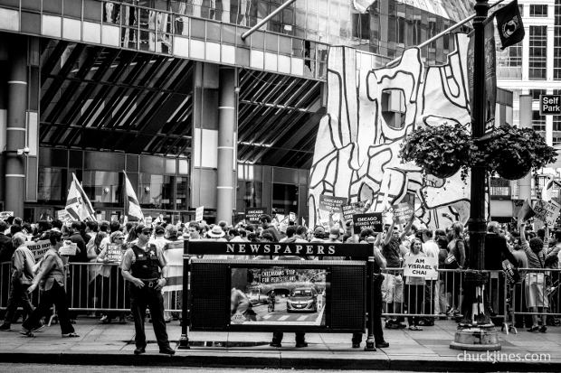 Pro-Israel Rally Chicago, 2014 