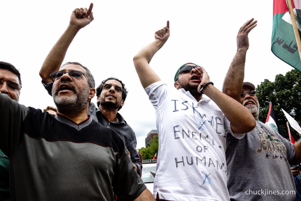 Demonstrators 2- Palestinian National March on the White House, 8-2-2014 (1 of 1)