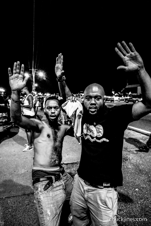 "We just want to live like you live, we want to go where you go, do what you do, and get paid what you get paid - we just want to live." - John Robson (left)