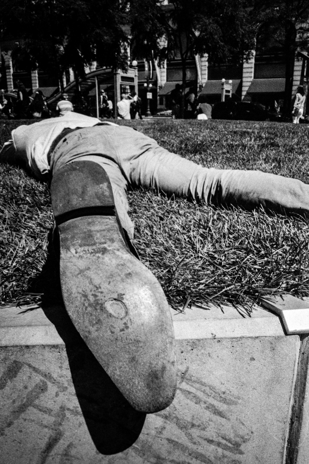 Sole Hole, Talkers Park, Chicago - Bergger 400 EI 800, 28mm, Minolta XD-11, Stand Development-178 - Copy