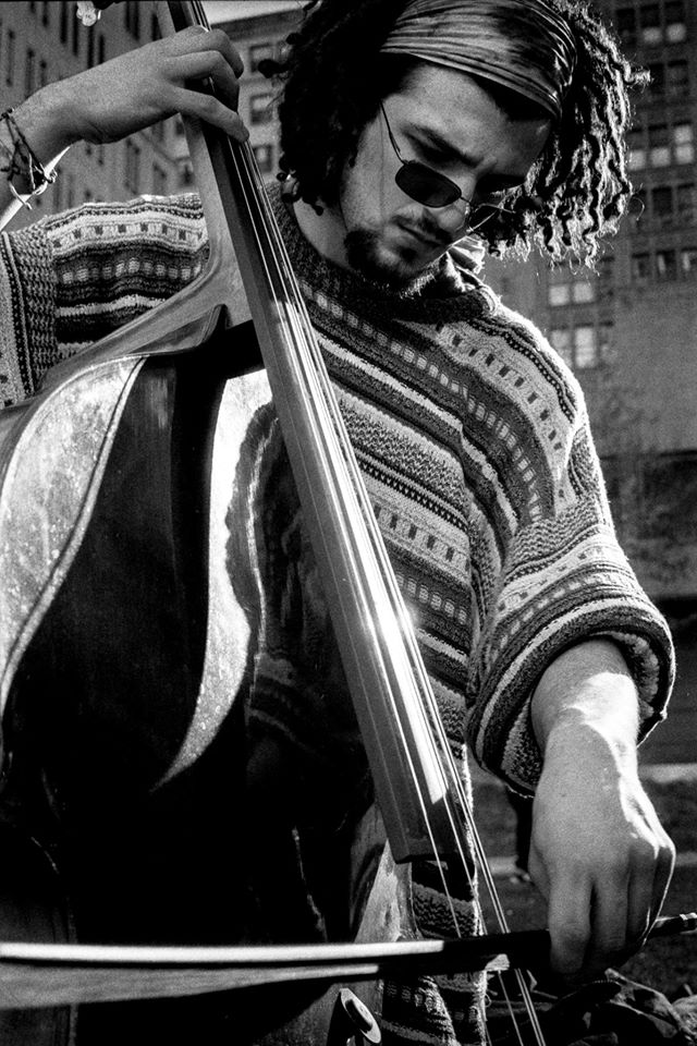 Upright Bass, Talkers' Park, State Street, Chicago