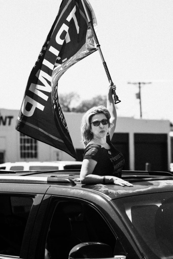 Trump parade in Espanola, New Mexico