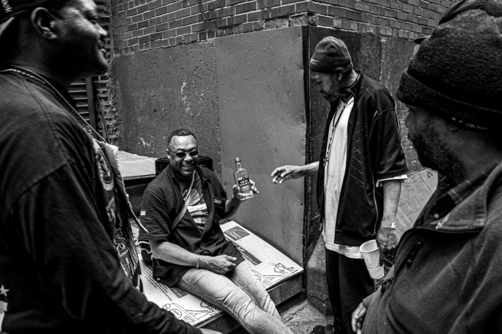 Chicago Street Photography - Alley Boys - Exhibit A