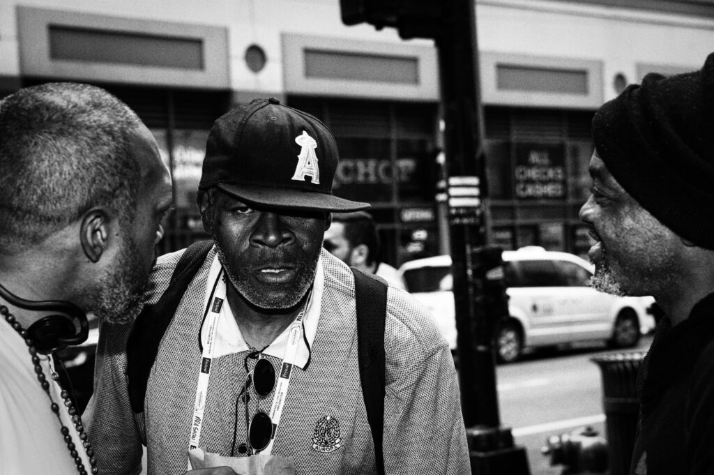 Alley Boys - Down On The Corner - Radical, Bruce, and Teddy - Corner of Adams and Wabash, Chicago-