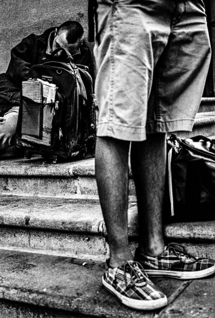 Chicago Street Photography - Exhausted